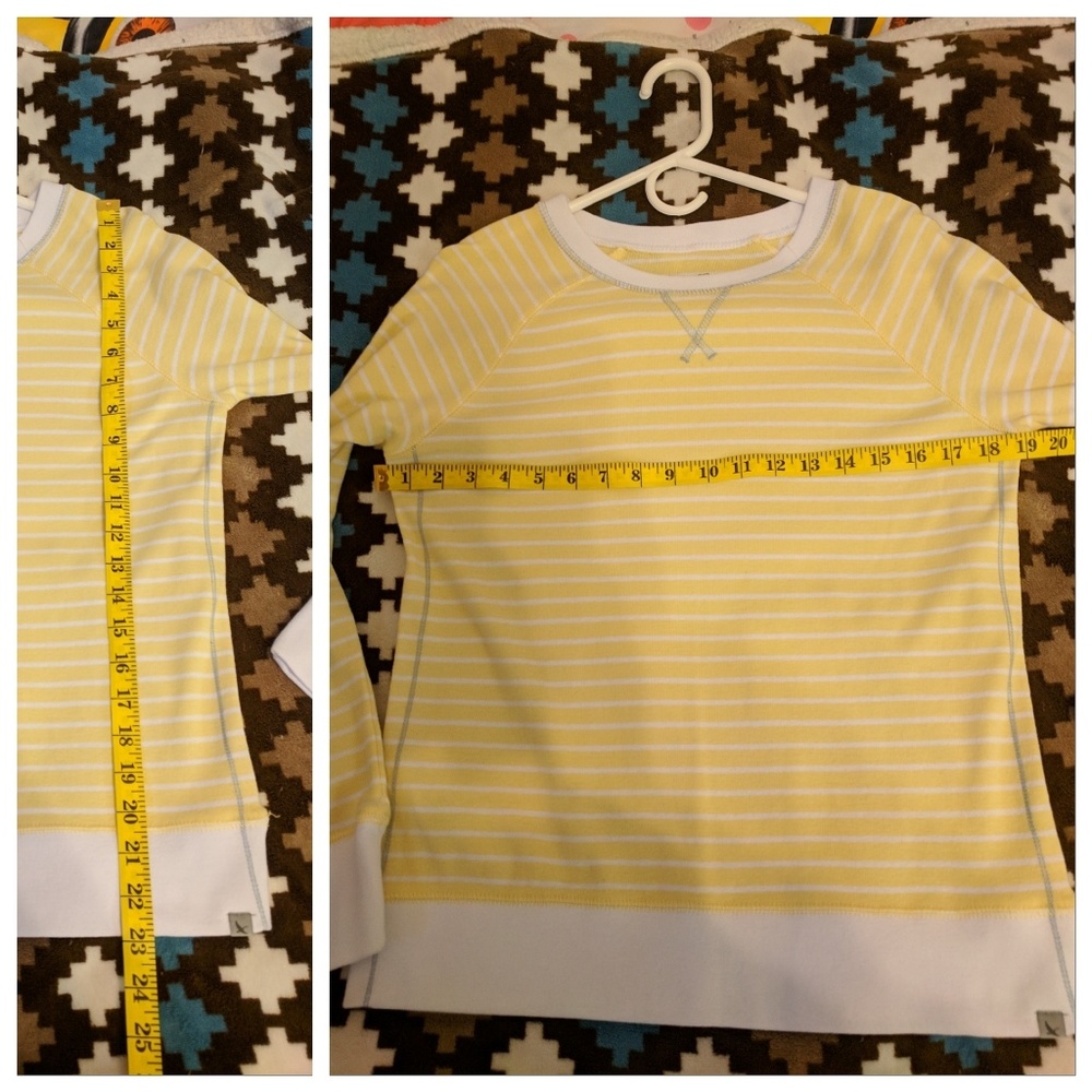 Eddie Bauer Striped Long Sleeve Shirt Size PS - Picture 8 of 8